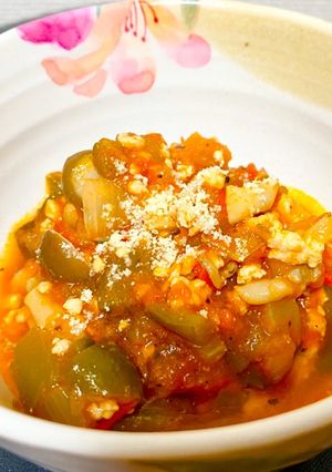 ＊ひき肉と野菜でトマト煮＊-レシピのメイン写真