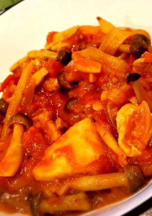 きのこたっぷり鶏肉のクリーム煮-レシピのメイン写真