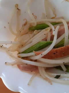 魚肉ソーセージともやしとアスパラ炒め-レシピのメイン写真