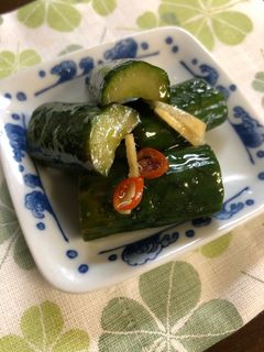 きゅうりの山椒香甘酢-レシピのメイン写真