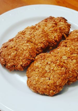 簡単♪おいしい♪アンザックビスケット-レシピのメイン写真