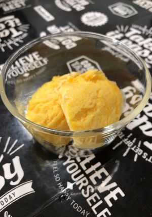 簡単♪素材の味〜たまごアイス-レシピのメイン写真