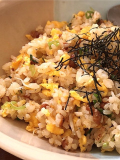 納豆とちりめんじゃこのチャーハン-レシピのメイン写真