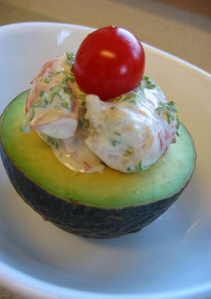アボガドとえびのマヨわさび醤油-レシピのメイン写真