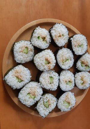 おうちで簡単太巻き寿司(*^^*)-レシピのメイン写真