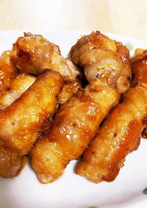 豚の薄切り肉の甘辛煮-レシピのメイン写真