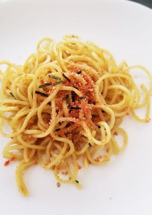 レンジで簡単タラコ焼きそば節約にも-レシピのメイン写真