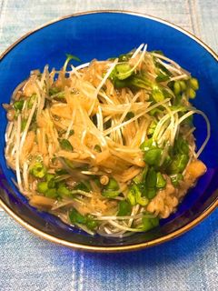 かいわれ大根となめ茸の和え物-レシピのメイン写真