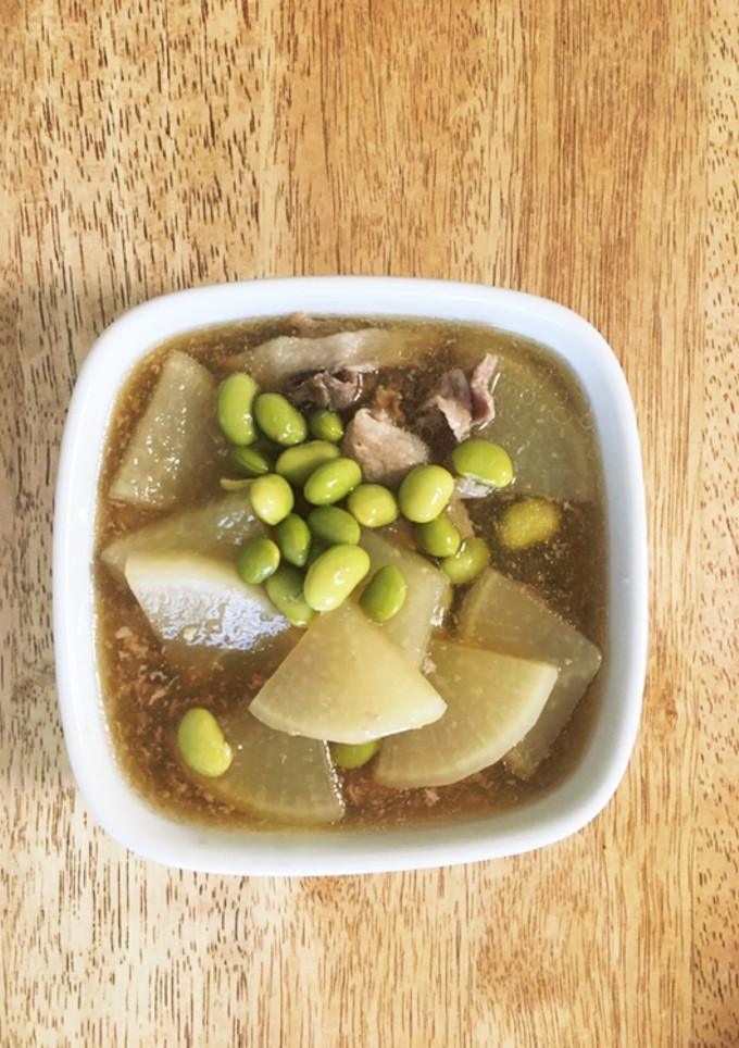 枝豆と大根のとろみあんかけ煮-レシピのメイン写真