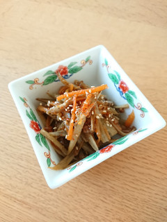 きんぴらごぼう~調味料2つ~-レシピのメイン写真