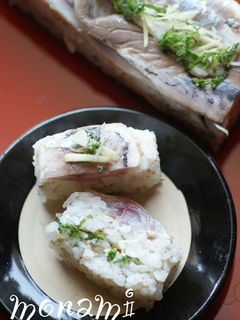 アジの押し寿司-レシピのメイン写真