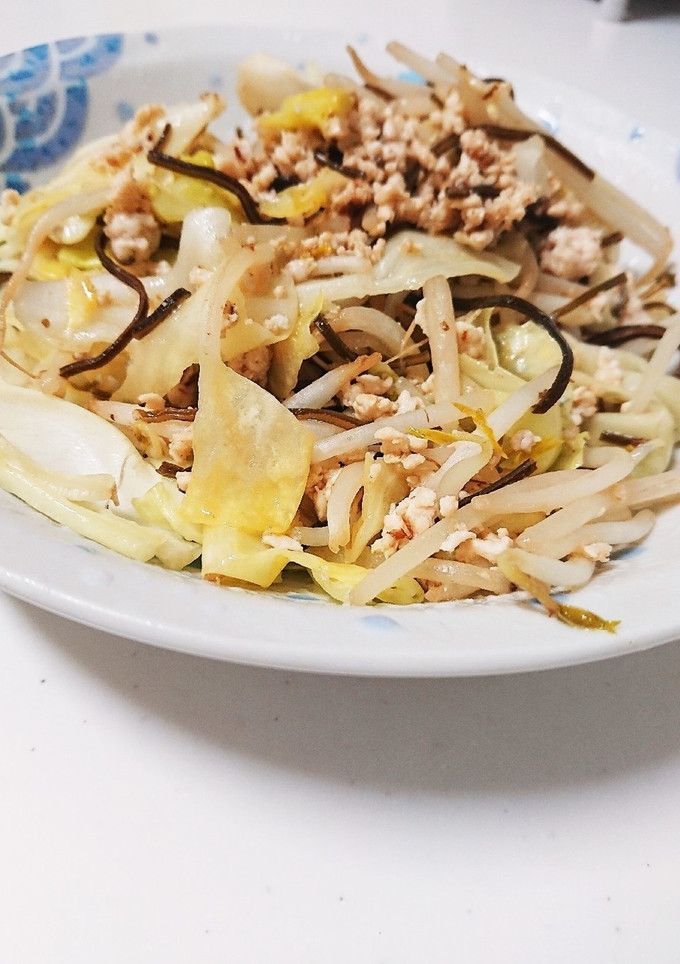 簡単すぎる塩昆布のマヨ炒め♪-レシピのメイン写真