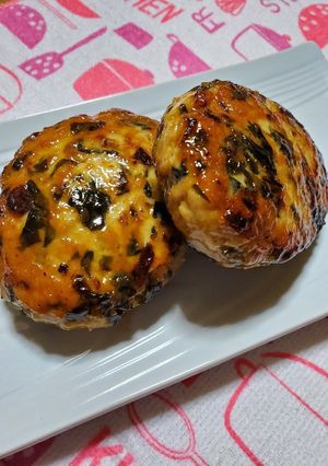 鶏ミンチとワカメの照り照りつくね-レシピのメイン写真