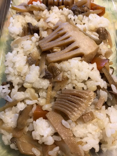 筍と牛肉人参ごぼう 混ぜごはん-レシピのメイン写真