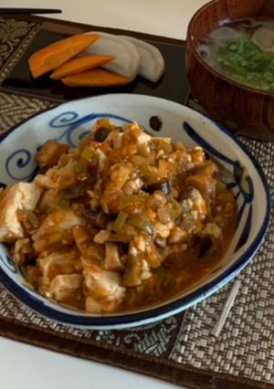 ベジ麻婆豆腐-レシピのメイン写真