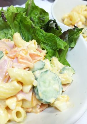 ごま油がポイント！マカロニサラダ-レシピのメイン写真
