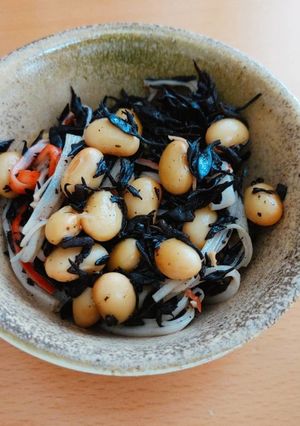 大豆とひじきの中華風和え-レシピのメイン写真