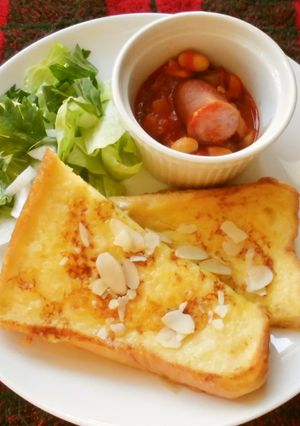 バニラアイスを使って！フレンチトースト♪-レシピのメイン写真