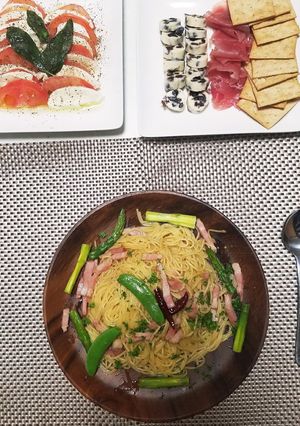 季節のペペロンチーノ-レシピのメイン写真