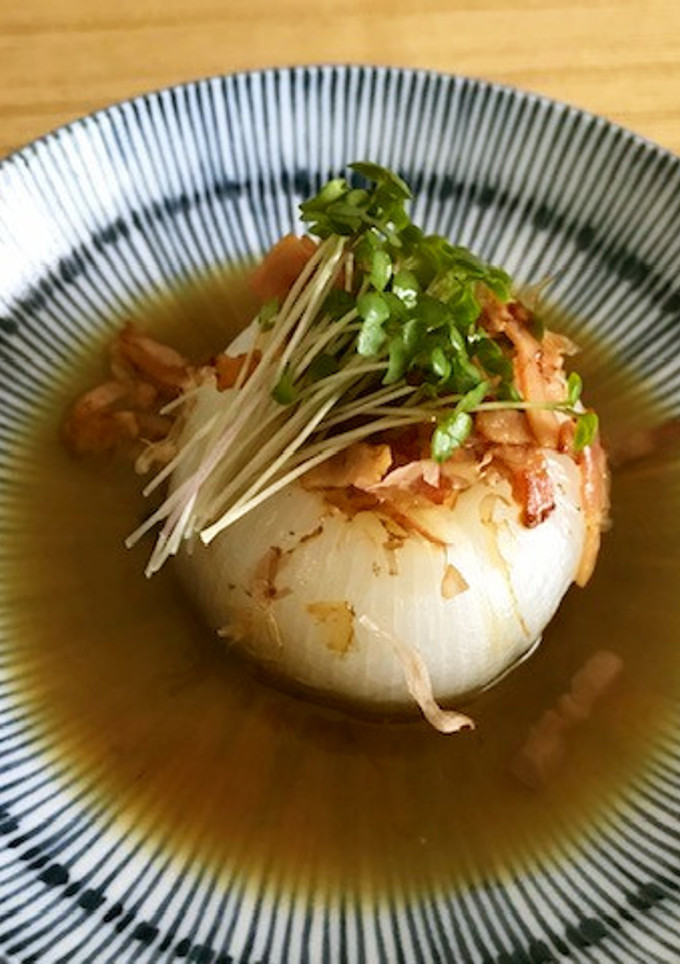 丸ごと新玉ねぎのレンジ蒸し-レシピのメイン写真