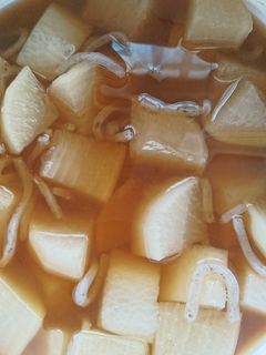 ザックり!大根と蒟蒻の煮物(^○^)-レシピのメイン写真