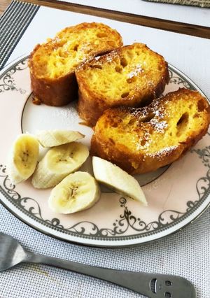 バケットでフレンチトースト-レシピのメイン写真