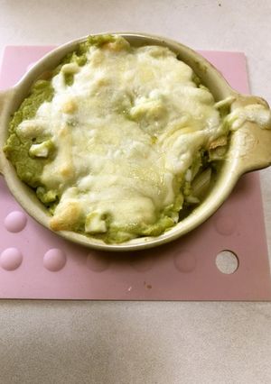 【休校】簡単★かさましアボガドグラタン-レシピのメイン写真