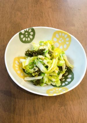 春キャベツの簡単和え物-レシピのメイン写真