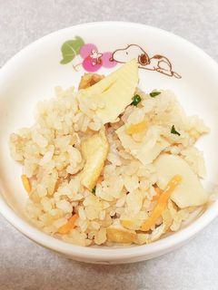 竹の子ごはん-レシピのメイン写真