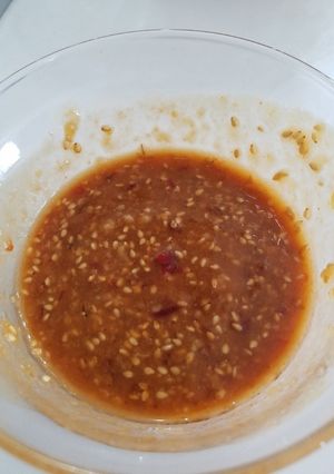BBQで肉をレタスで巻く味噌ダレ-レシピのメイン写真