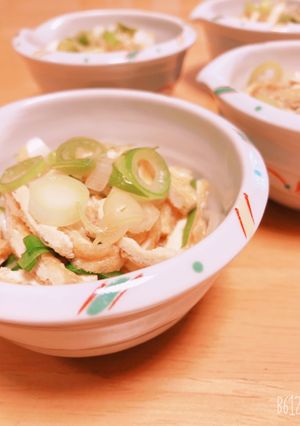 油揚げと長ネギの炒め煮風-レシピのメイン写真