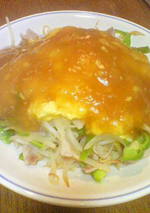 シャキシャキ☆豚肉と野菜の甘酢あんかけ-レシピのメイン写真