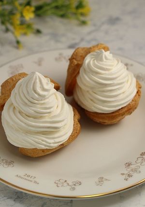 簡単！シュークリーム☆ツインシュー-レシピのメイン写真