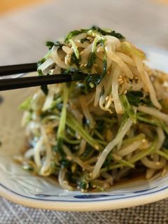 もやしと豆苗のナムル-レシピのメイン写真
