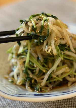 もやしと豆苗のナムル-レシピのメイン写真
