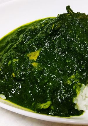 ほうれん草カレー-レシピのメイン写真