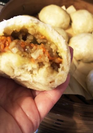 ベジミートの蒸し饅頭-レシピのメイン写真