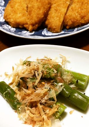 漬け物で、アスパラガスの和え物-レシピのメイン写真