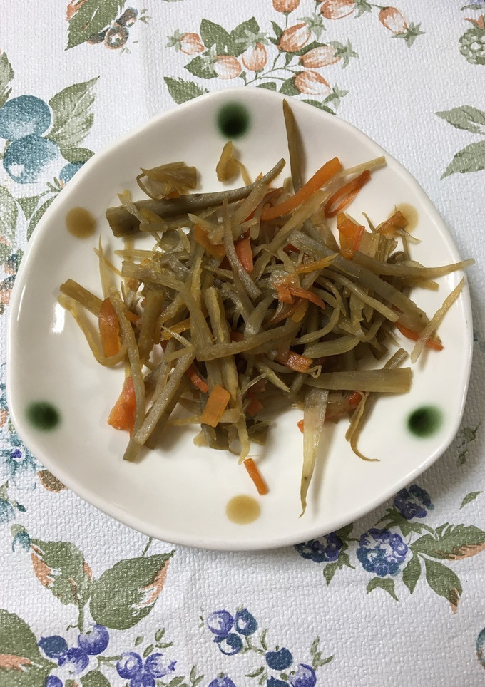 ごぼうのきんぴら-レシピのメイン写真