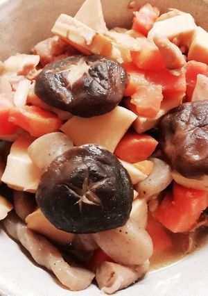 春・筍の筑前煮ｻﾞｯｸﾘで失敗しないコツ-レシピのメイン写真