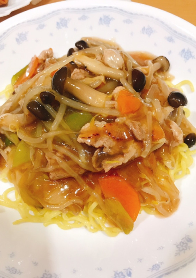 野菜たっぷりあんかけ焼きそば-レシピのメイン写真