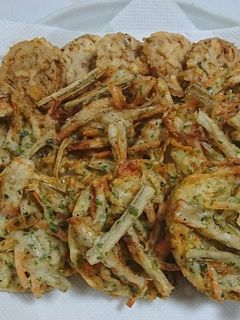 ごぼうとちくわの磯辺かき揚げ-レシピのメイン写真