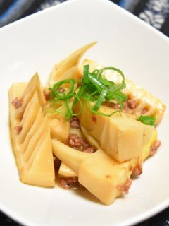 たけのこの中華風そぼろ煮-レシピのメイン写真