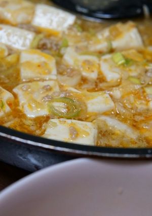 簡単。家にあるもので。ネギだく麻婆豆腐-レシピのメイン写真