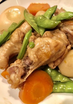 鶏手羽元のあっさり黒酢煮-レシピのメイン写真
