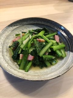 小松菜の中華炒め-レシピのメイン写真