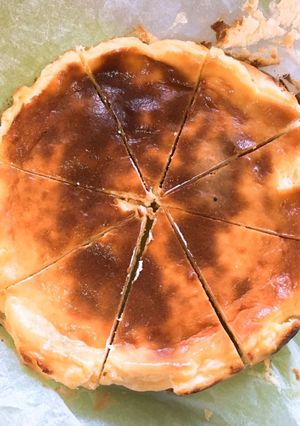 バスク風チーズケーキ-レシピのメイン写真
