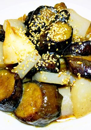 ★ナスとたけのこ味噌炒め★-レシピのメイン写真