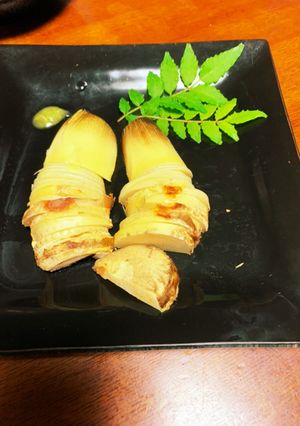 ホックホク焼き筍！-レシピのメイン写真