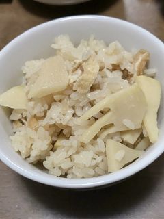給食のたけのこご飯-レシピのメイン写真